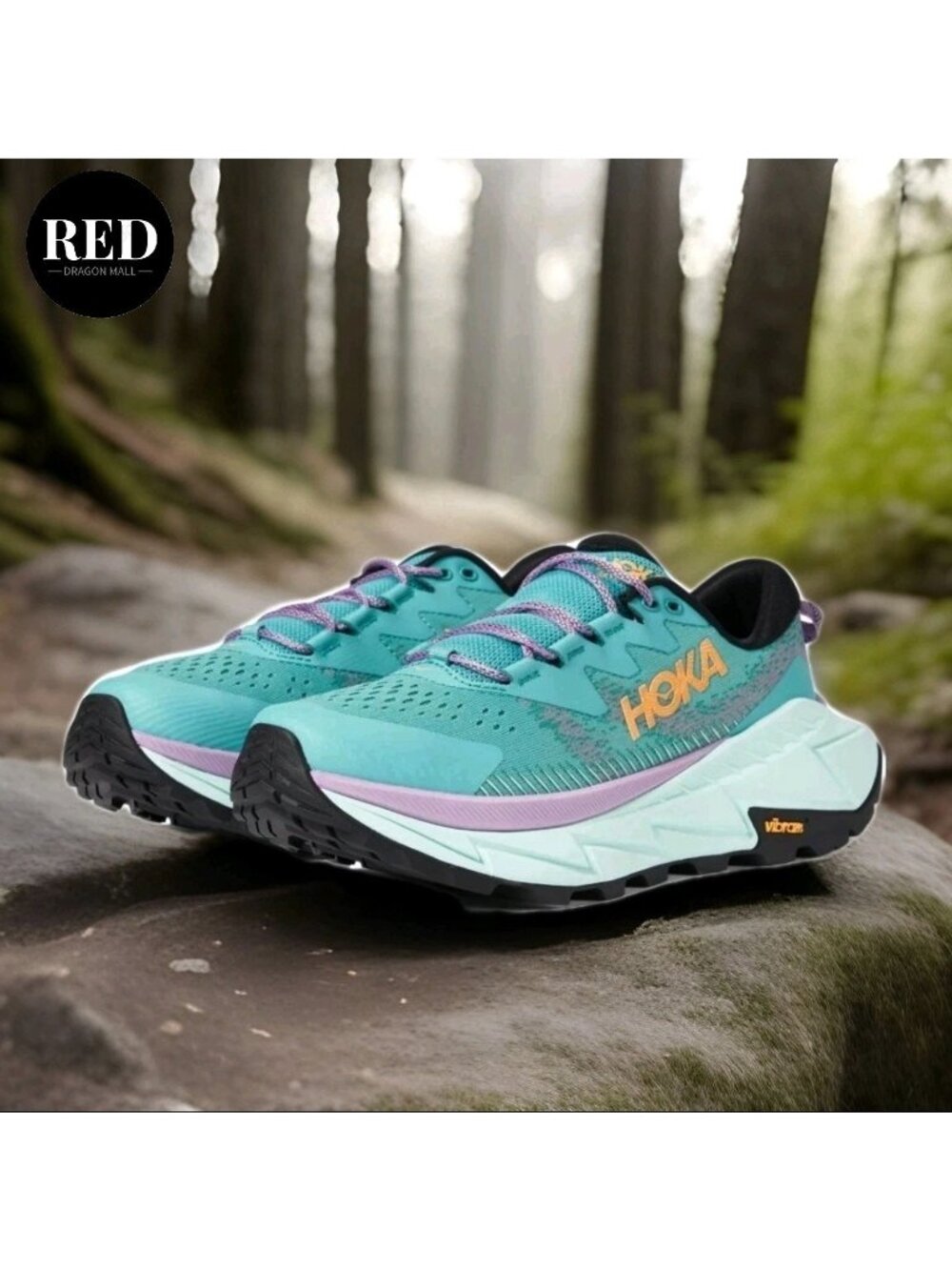 Hoka One One Skyline-Float X Hiking Vibram Shoes - Women's Size 9.5 - Picture 9 of 13